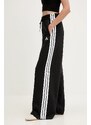 adidas pantaloni de trening 3-Stripes culoarea negru, cu imprimeu, KB5323