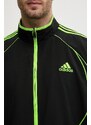 adidas Originals bluză Teamgeist culoarea negru, cu imprimeu, JW5866
