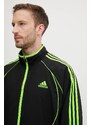 adidas Originals bluză Teamgeist culoarea negru, cu imprimeu, JW5866