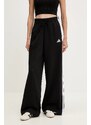 adidas pantaloni de trening 3-Stripes culoarea negru, cu imprimeu, KB5323