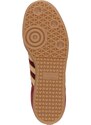 ADIDAS ORIGINALS Sneaker low 'SAMBA' bej / roșu vin