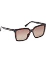 Guess ochelari de soare femei, culoarea bordo, GU00099_5552H