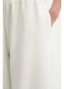 adidas pantaloni de trening All SZN culoarea bej, uni, JV9896