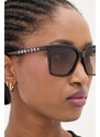 Guess ochelari de soare femei, culoarea bordo, GU00099_5552H