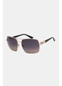 Guess ochelari de soare femei, culoarea auriu, GU00159_6328B