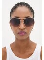 Guess ochelari de soare femei, culoarea auriu, GU00159_6328B