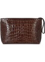 Lauren Ralph Lauren geantă piele culoarea maro, 432969466