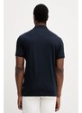 Tommy Hilfiger polo de bumbac culoarea bleumarin, uni, MW0MW39552