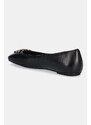 Pinko balerini de piele Max 03 culoarea negru, SD0379P003Z99