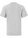 Grey children's t-shirt in combed cotton Fruit of the Loom