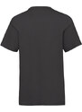 Black Fruit of the Loom Cotton T-shirt