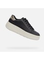 Black women's sneakers Geox Spherica ECUB-2 - Women's