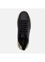 Black women's sneakers Geox Spherica ECUB-2 - Women's