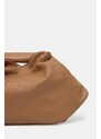 MM6 Maison Margiela poșetă de piele Japanese Draped Mini culoarea maro, SB5WD0029