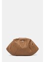 MM6 Maison Margiela poșetă de piele Japanese Draped Mini culoarea maro, SB5WD0029