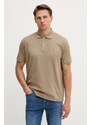 Paul&Shark polo de bumbac Knitwear culoarea verde, uni, 99311001