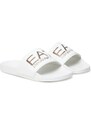 EA7 Emporio Armani Shoes Beachwear WHITE+ROSE GOLD