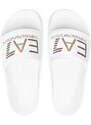 EA7 Emporio Armani Shoes Beachwear WHITE+ROSE GOLD