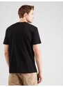 ARMANI EXCHANGE Tricou negru / alb
