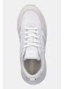 Tommy Hilfiger sneakers din piele TH CHUNKY RUNNER PATENT culoarea alb, FW0FW08840