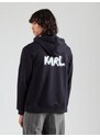 Karl Lagerfeld Hanorac albastru noapte / alb
