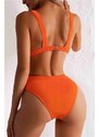 Base Top costum de baie - Portocaliu #385889
