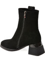 Botine EPICA negre, M10, din piele intoarsa