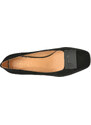 Pantofi eleganti EPICA negri, 4L109, din piele intoarsa