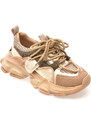 Pantofi sport EPICA maro, 5788, din material textil si piele naturala