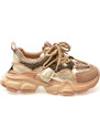 Pantofi sport EPICA maro, 5788, din material textil si piele naturala