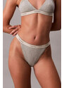 CALVIN KLEIN Lenjerie Tanga LV00QF8370 P7A grey heather