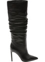 Cizme elegante EPICA PREMIUM negre, 109R, din piele naturala