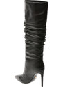 Cizme elegante EPICA PREMIUM negre, 109R, din piele naturala
