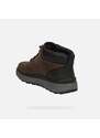 Ghete bărbătești maro închis Geox Granito + Grip
