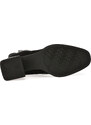Botine EPICA negre, M10, din piele intoarsa