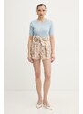 Silvian Heach pantaloni scurți din in ALIMO