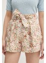 Silvian Heach pantaloni scurți din in ALIMO