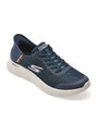 Pantofi sport SKECHERS bleumarin, GO WALK FLEX, din material textil