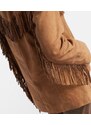 Rixo Fringed suede jacket
