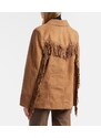 Rixo Fringed suede jacket