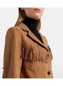 Rixo Fringed suede jacket