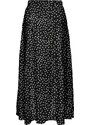 Only Tall Fustă 'ONLPELLA' negru / alb