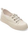 Pantofi sport GRYXX albi, 24992, din piele naturala