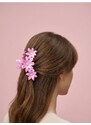 Sinsay - Agrafă de păr cu motiv floral - roz