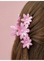 Sinsay - Agrafă de păr cu motiv floral - roz